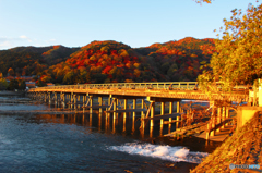 朝陽の渡月橋