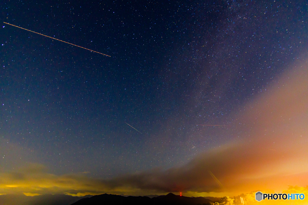 暗雲迫る流星群