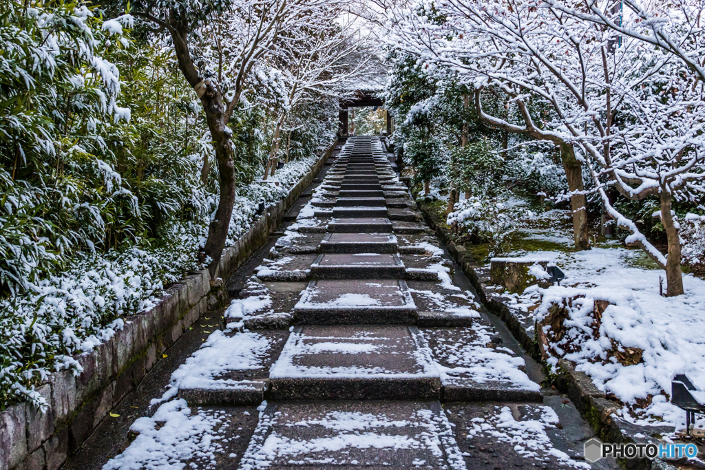 雪の台所坂