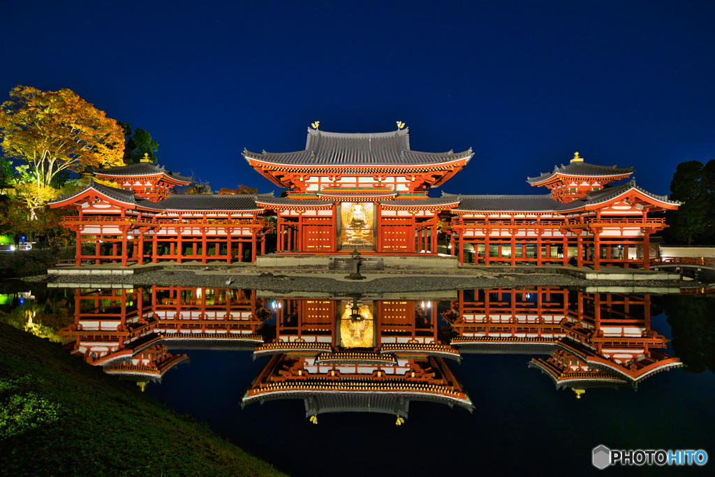 鳳凰堂ライトアップⅡ