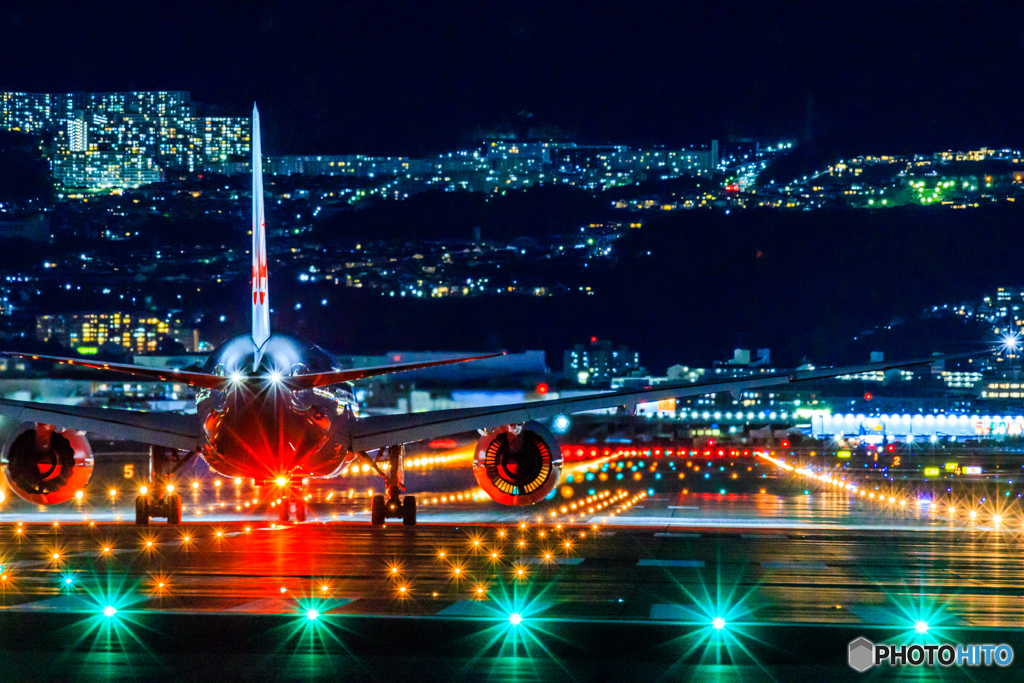 夜のジャルはち✈JA848J