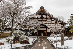 雪の高台寺