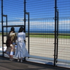 飛行場に憧れて