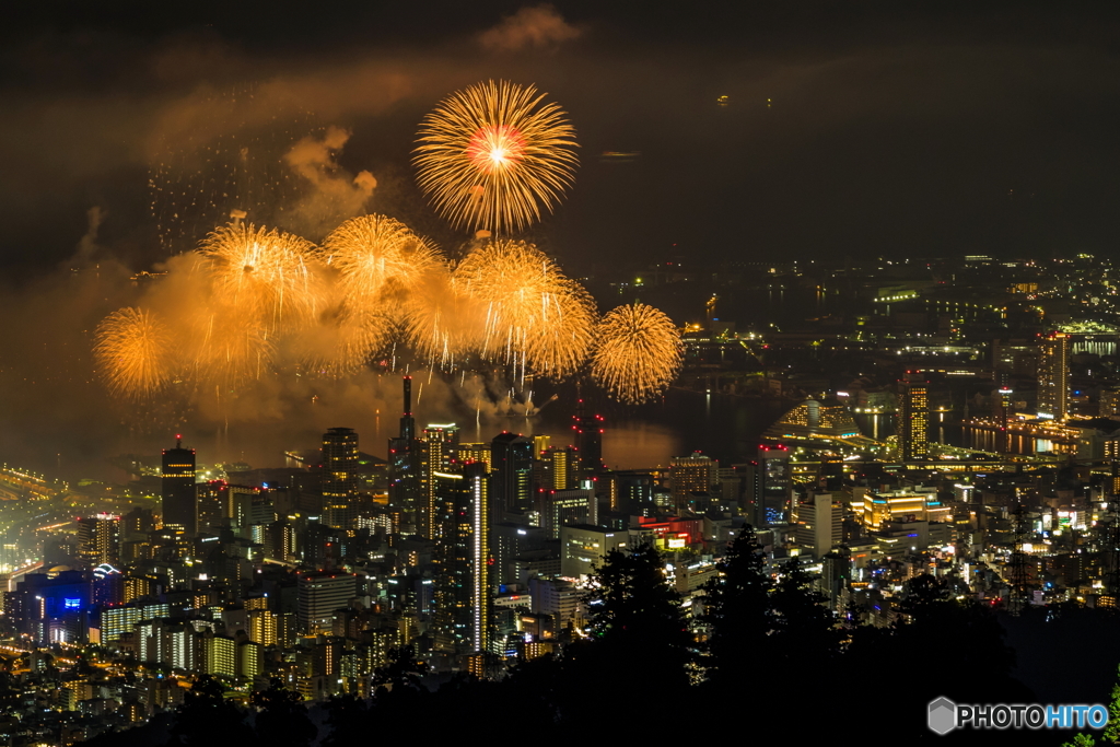 神戸の花盛り