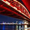 神戸大橋の夜景