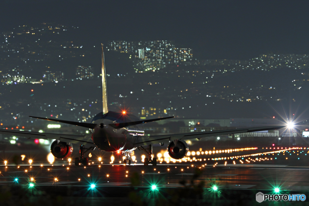 Take off waiting ANA