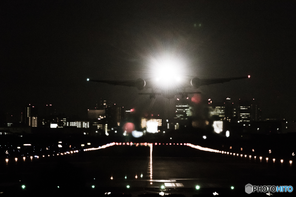 猪名川の夜