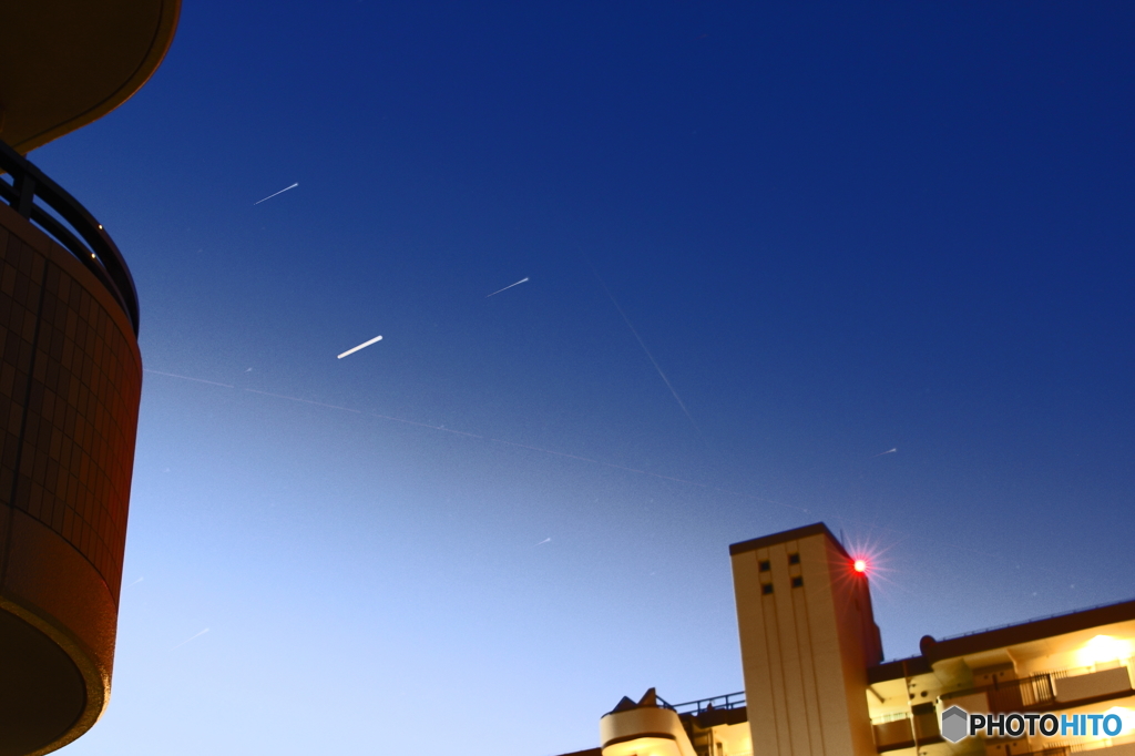 我が家の朝空