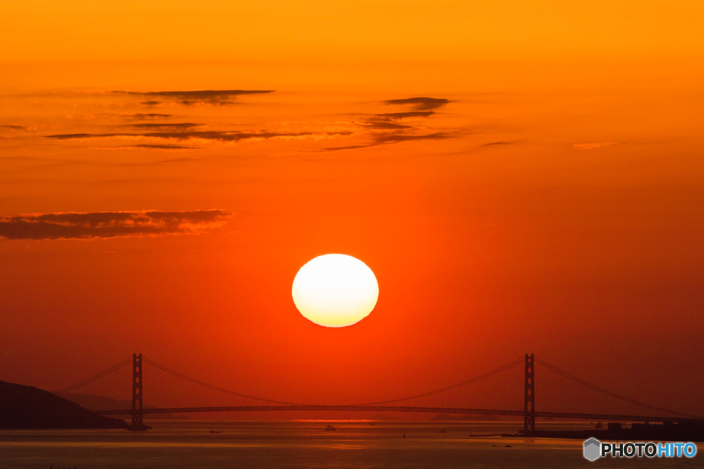 ピエロの夕日