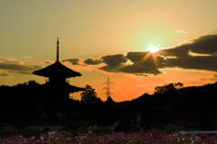 光芒の法起寺