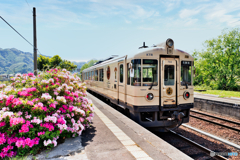 初夏の丹後由良駅