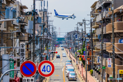 日常の街の風景