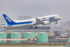 「787」ロゴ塗装機 Ⅹ