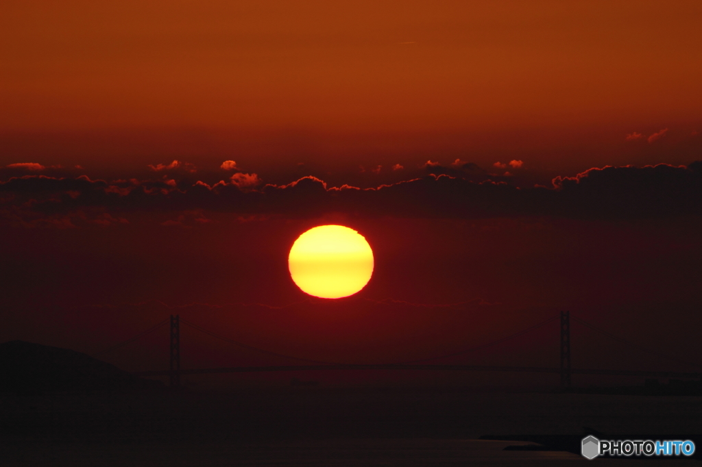 夕日サンドイッチ