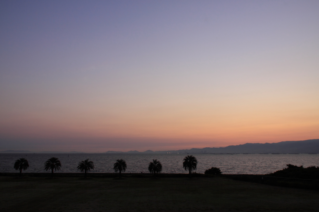 ひと時の夕景