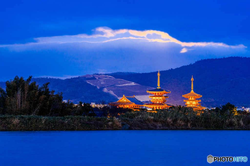 雲隠れの薬師寺