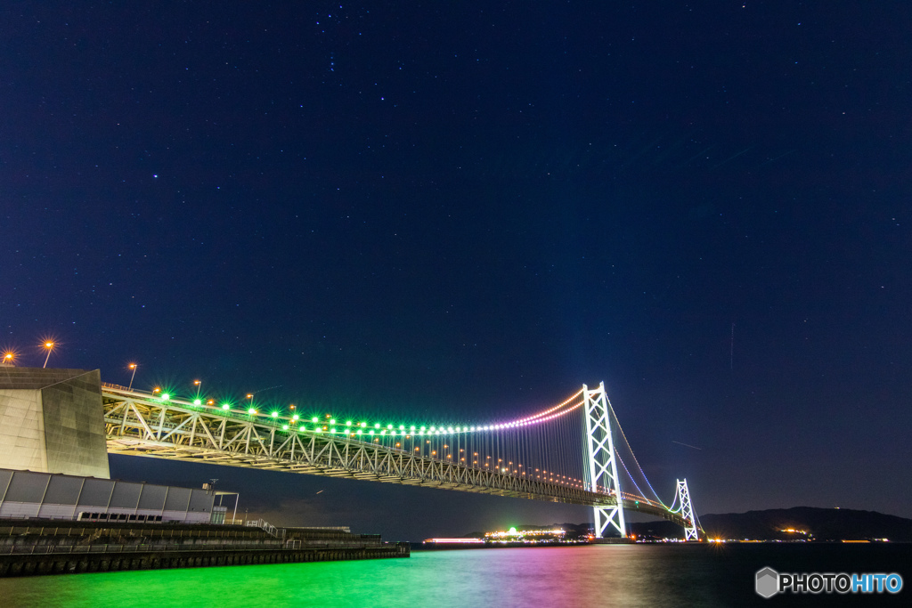 星屑の明石海峡