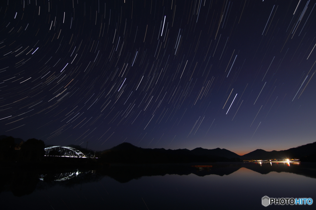 星グルグル千丈寺湖