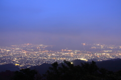 摩耶山の霞景（Ｂ）