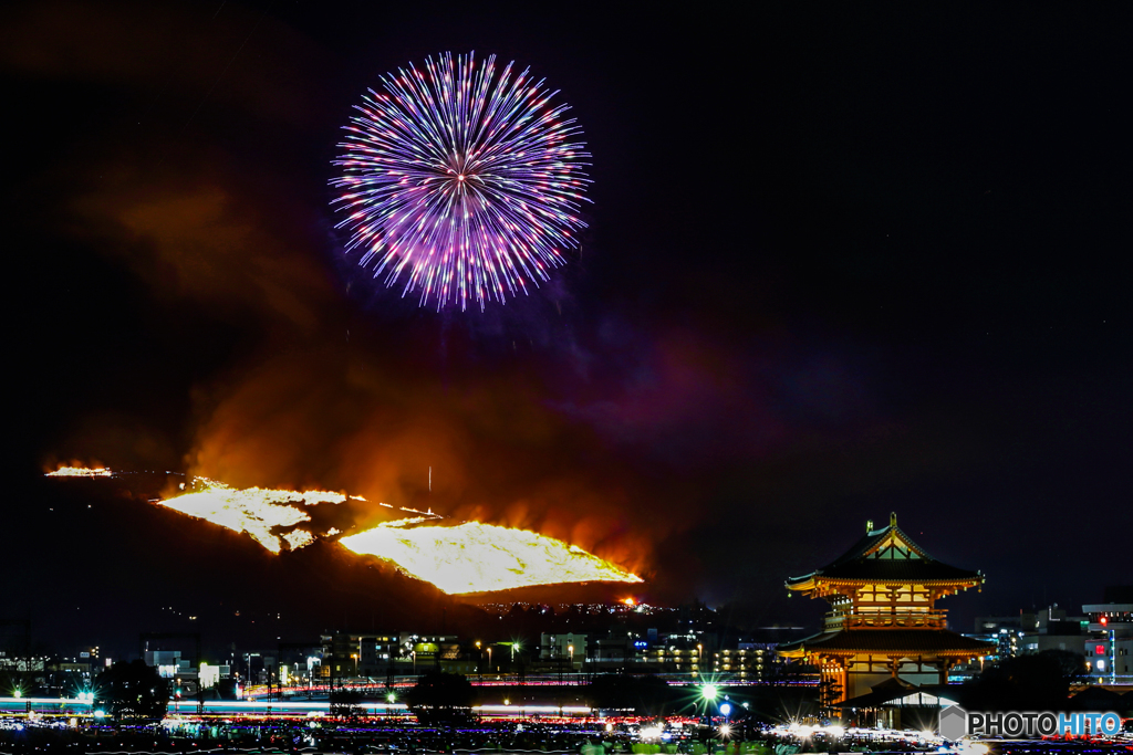 新月に上がる花月