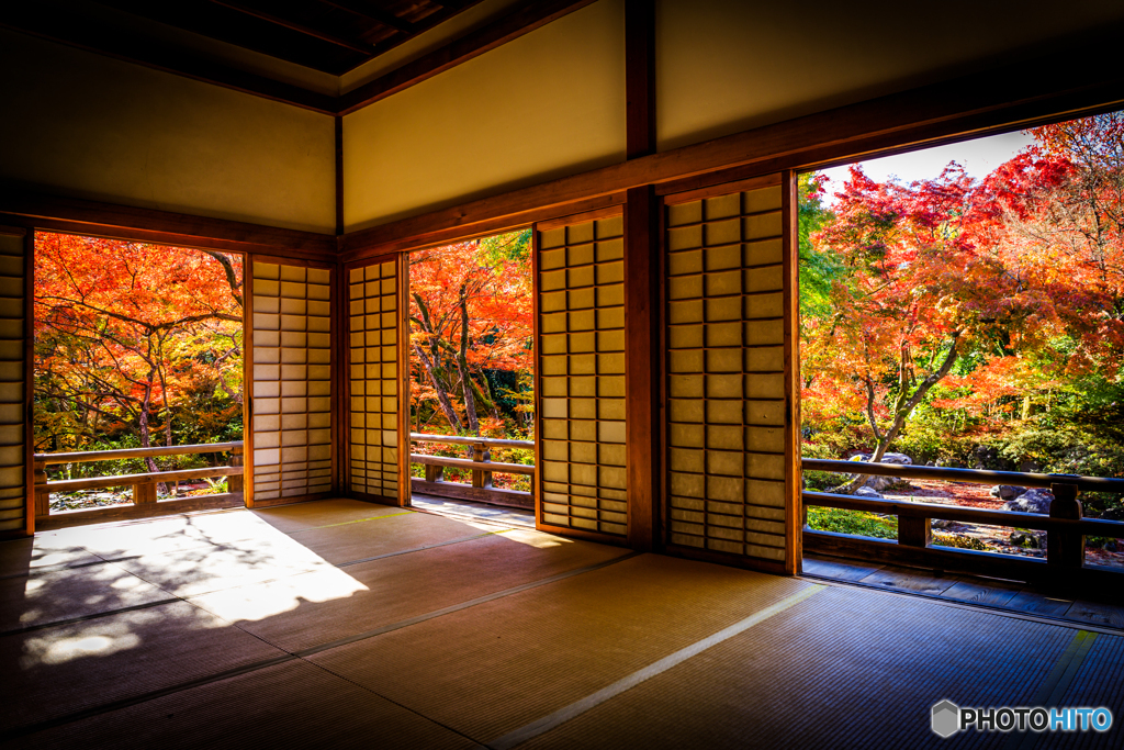 宝筐院の秋景