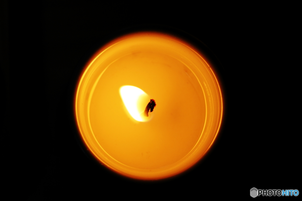 Fire of a candle