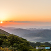 丹波篠山の夕景
