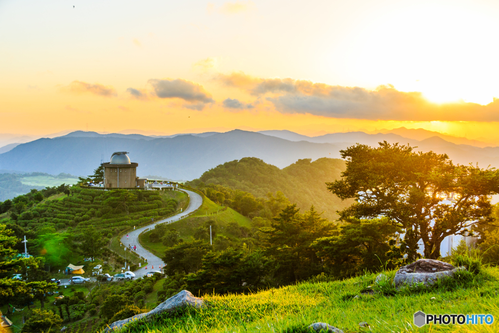 猪名川天文台の夕景