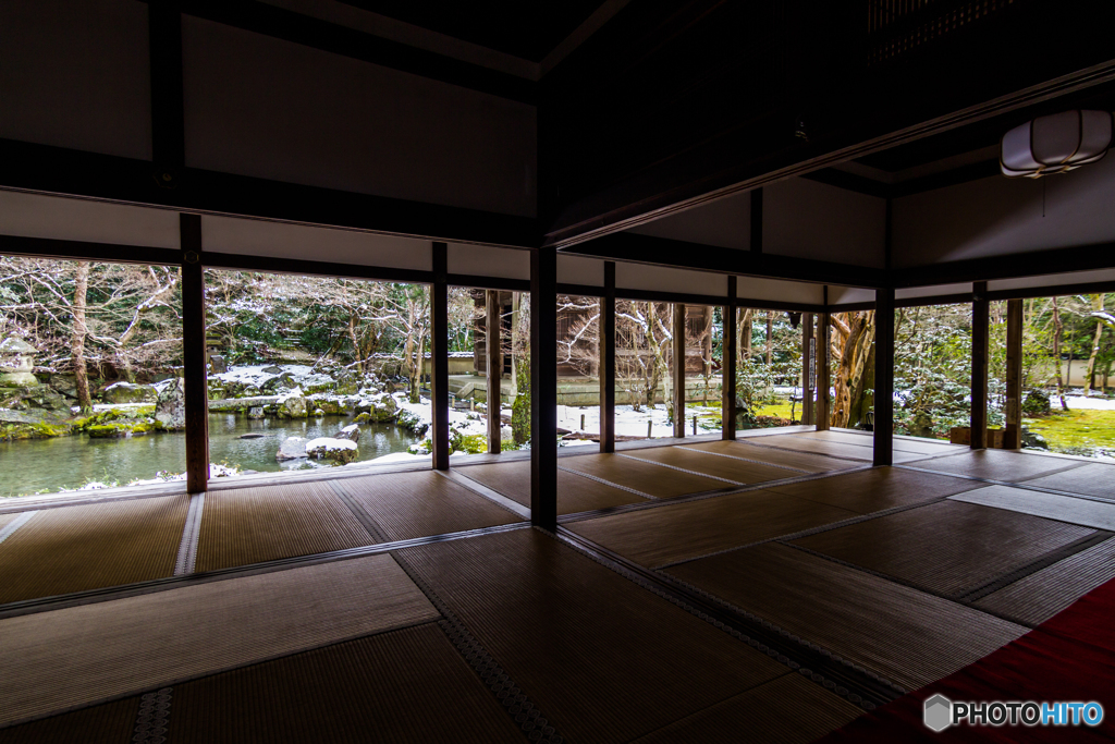 額縁蓮華寺・冬