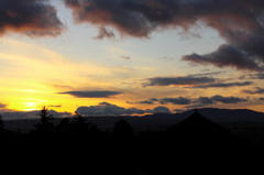 奈良展望の夕景Ⅱ