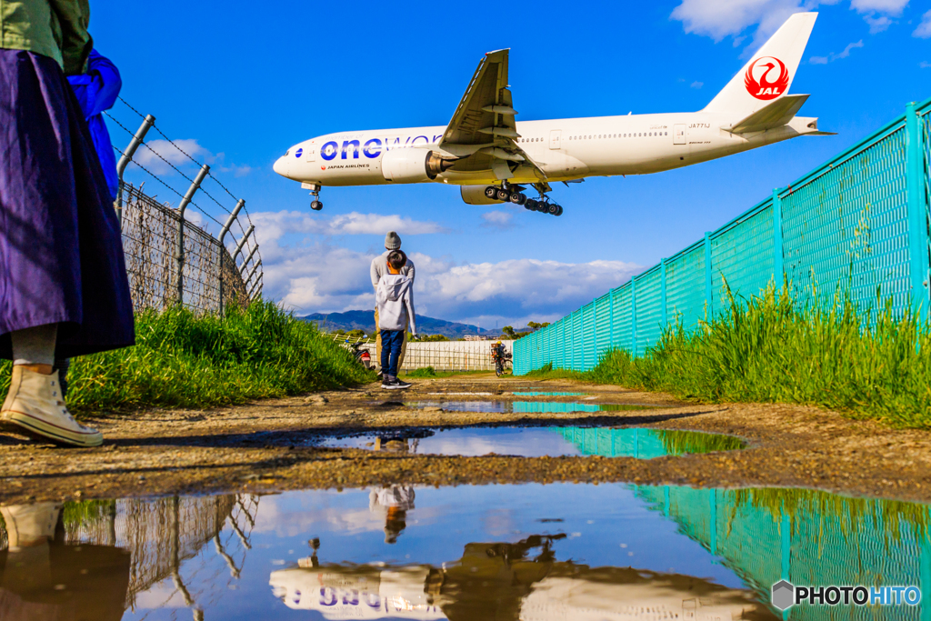 水たまり道２