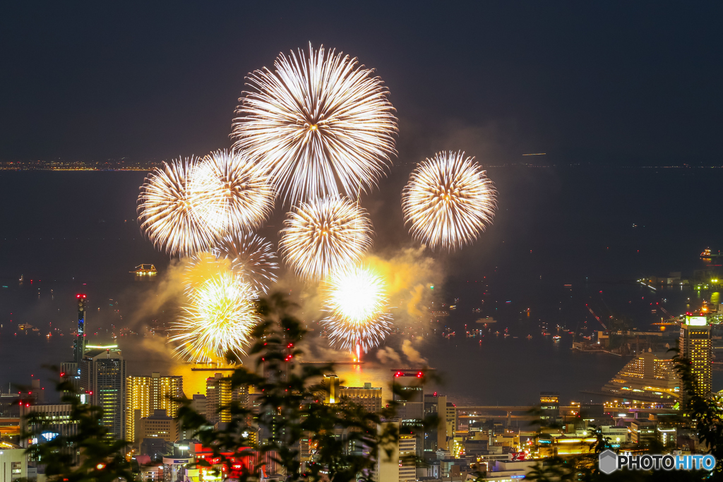 みなとこうべ海上花火