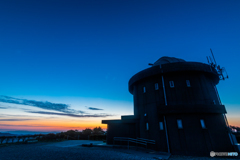 天文台の朝景
