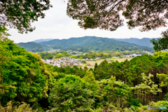 飛鳥寺のある風景