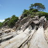 見残し海岸奇岩群