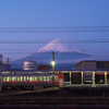 岳南鉄道　富士山夜景