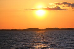 夕日