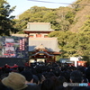 鎌倉　初詣は大混雑