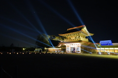 瑞龍寺のライトアップ