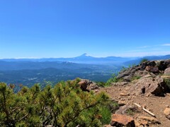 赤岳からの富士山