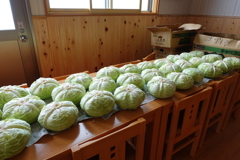 山小屋の準備