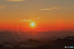 富士山の御来光　2017　