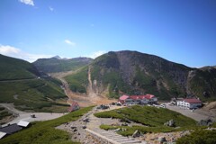 乗鞍岳は遥かかなた