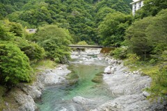 丹沢の渓谷