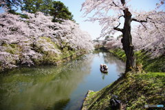 弘前城のお堀