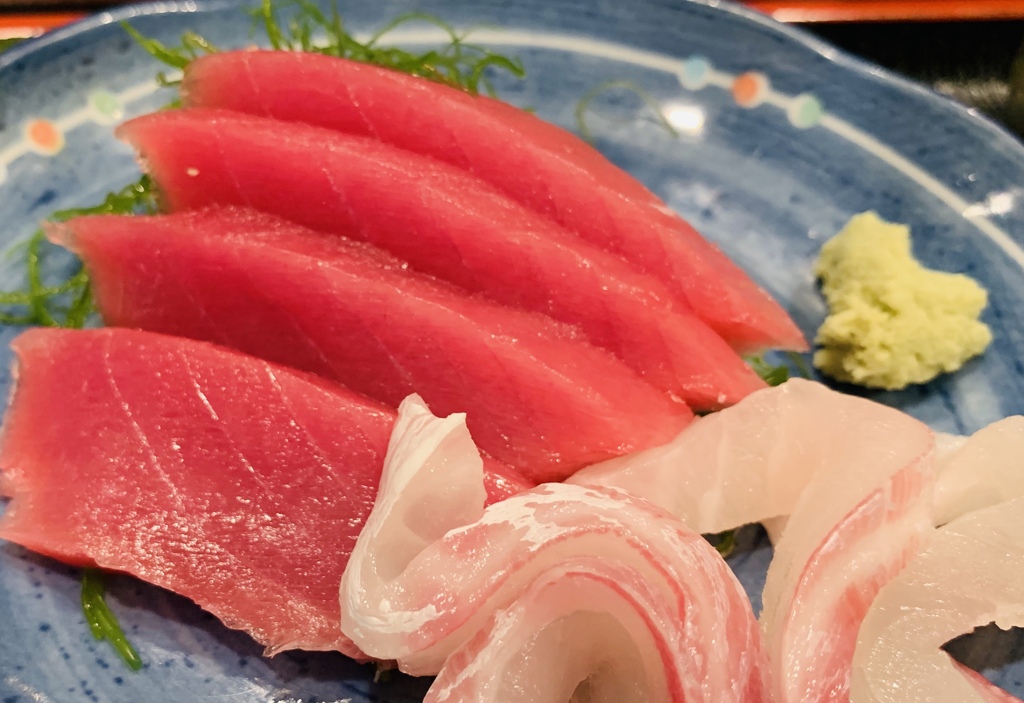 刺身はおいしぃ〜