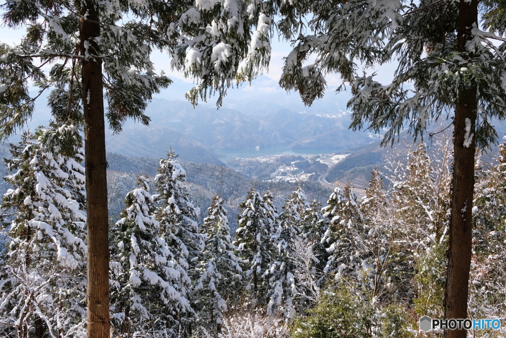 雪の高尾山　2018