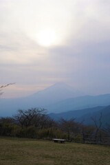 大野山からの富士山