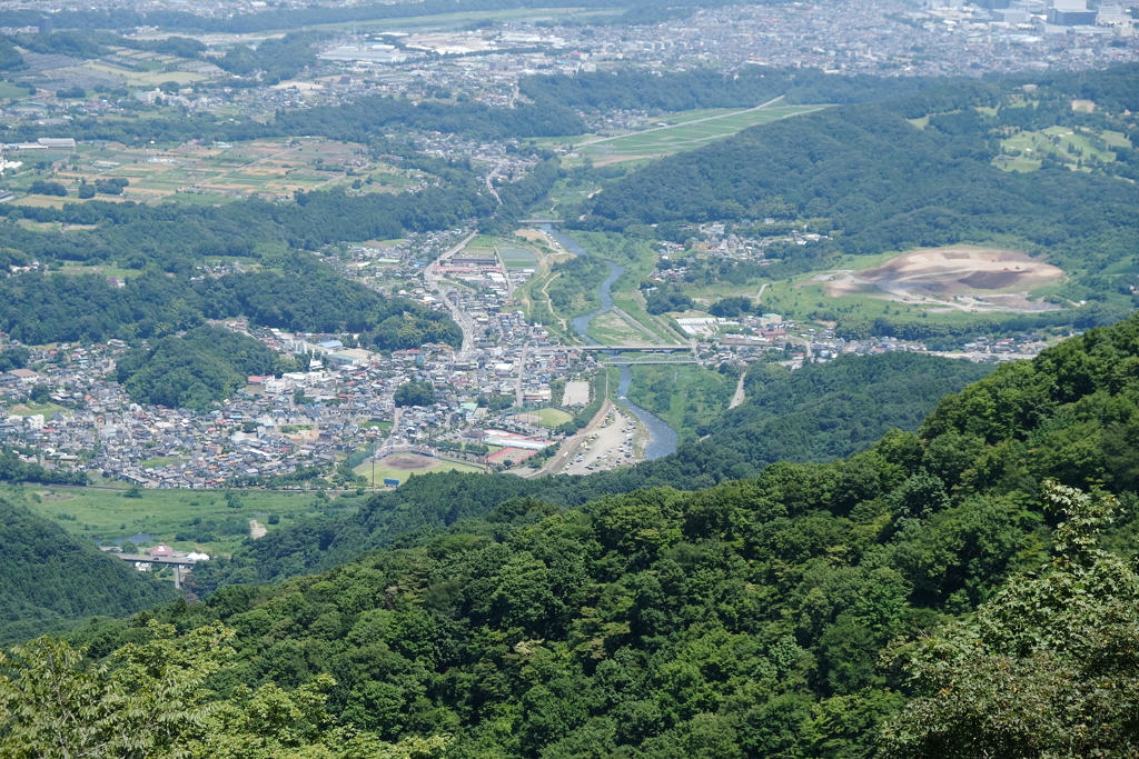 仏果山からの風景