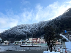 高尾山口駅からの風景